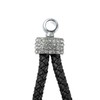 X AUTOHAUX Car Fob Key Chain Braided Keychains Holder for