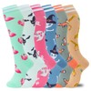 fenglaoda Compression Socks Women Men 6 Pairs, Knee High Best