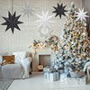 eLander Pack of 5 Paper Stars for Christmas Decoration, 30