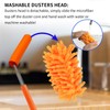Microfiber Duster for Cleaning, Dusters with Telescoping Extension Pole, Extendable