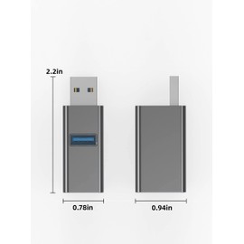 USB hub, 3-Port USB hub, USB Splitter, USB Extender, USB hubsuitable for laptops, Xboxes, Flash Drives, Hard Drives, Consoles, Printers, Cameras, Keyboards, and mice
