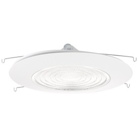 Elco Lighting EL13W 6” CFL Sloped Shower Trim with Fresnel Lens - EL13 (CFL Sloped)