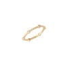 Gold&Dear 14KGP twist dot ring yellow gold S (No. 11)