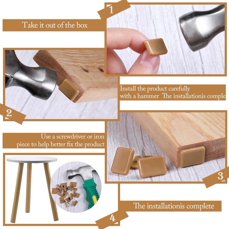 Maitys Plastic Drawer Glides and Slides Drawer Stoppers for Dresser
