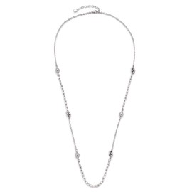 Jewels by Leonardo 016978 Women's Necklace without Pendant Stainless Steel Glass, Glass, Glass