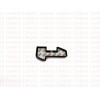 overlay 3PCS Gloss Black AT4 Emblem Sierra Fit 2019-2022 GMC