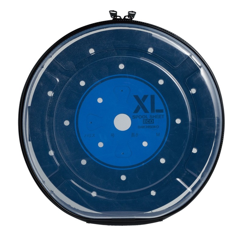 Daiichi Seiko ECO EVA Gimmer Spool Sheet, XL, Fishing, Black