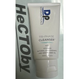 DP DERMACEUTICALS DP TRI PHASE CLEANSER 60ml 2 Oz Vitamins Grape Seed Oil Antiox