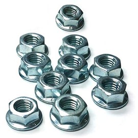 YiYuanG New Guide Bar Nuts 13mm Replaces Husqvarna Jonsered Redmax Echo 503220001 531300382 530015917 Chainsaw Bar Nuts (10Pack)