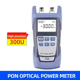 Snblzhef Handheld Fiber Optical PON Power Meter with Display PON Network Tester for FTTX//OLT 1310/1490/1550nm 300U-UPC
