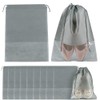 SOFPLATE 10 Pack 17.3 x 12.6 inch Drawstring Shoe Bag