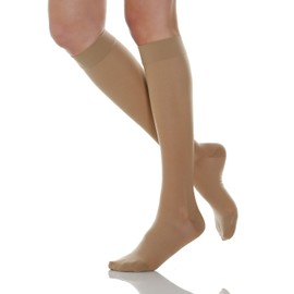 Relaxsan Basic 950 (1 Pair - Skin 5/XXL) - firm support knee high socks 20-30 mmHg, 100% Made in Italy