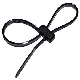 Cable Ties Double Head 200 x 4.8 mm Black Pack of 100