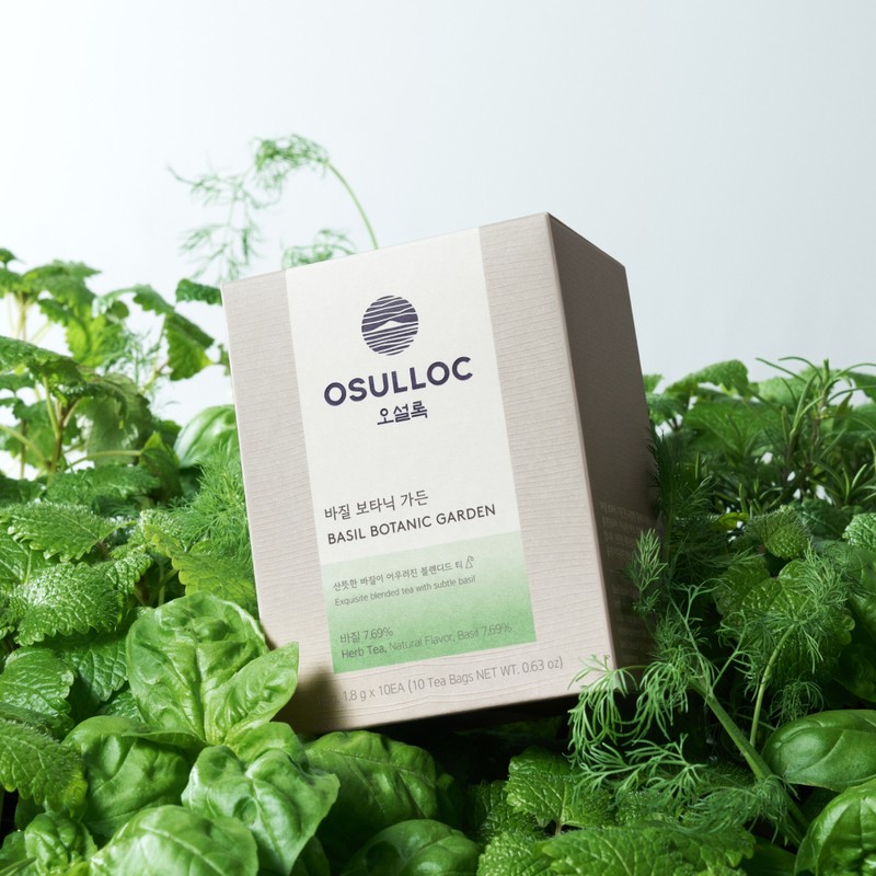 Osulloc [오설록]바질 보타닉 가든 10입 (원산지:상세설명참조) [Osulloc] Basil Botanic Garden