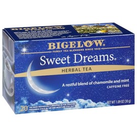 Pack Bigelow Sweet Dreams Dulces Sueños Mezcla Manzanilla Menta Hojas Rosas Hierbabuena Especias Flores Azhar