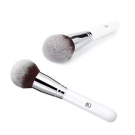Ilu Ilu Mu 209 Large Powder Brush, 300 g, Large Powder Brush for Flawless Make-Up, Vegan Make-Up Brush, Ideal for Powder, Blush Highlighter, Makeup Brush Set for Everyone