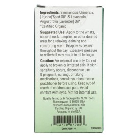 Certified Organic Lavender Roll-On, 1/3 fl oz (10 ml)