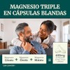 Nobi Nutrition Magnesio Complex Citrato, Malato y Óxido, 60 Unidades