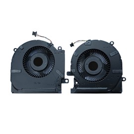PYDDIN (1 Pair) New CPU GPU Cooling Fans Intended for HP OMEN 15-EK 15-EN GTX1660Ti RTX20 Series Laptop Replacement Fan TPN-Q236 TPN-Q238 15-EN0013dx 15-EN0023dx 15-EK0013dx 15-EK0023dx DC12V