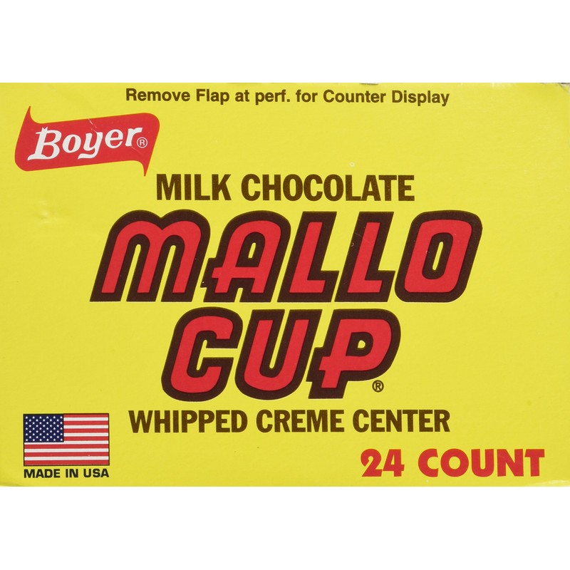 Boyer Candy Company Mallo Cups - 24 Count