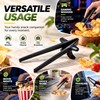 Finger Chopsticks for Gaming & Snacking – Wearable Plastic Snack