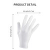 SATINIOR 120 Pieces Cotton Gloves Large Size for Men Women