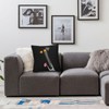 Derp in The Dark Throw Pillow Covers 18x18 inches Cushion