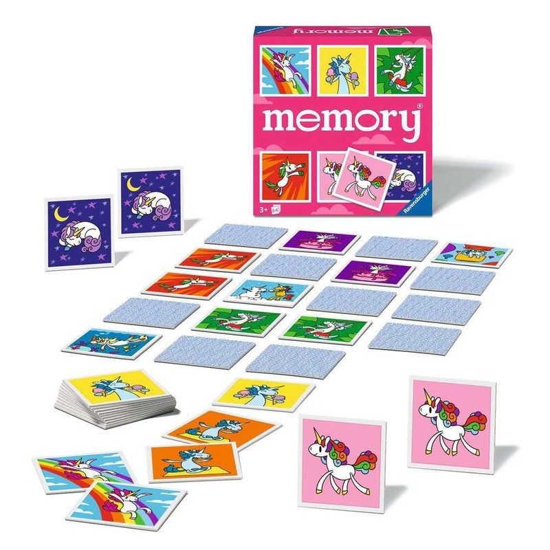 Ravensburger - 20999 - memory® unicorns - the classic game