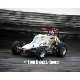 Scott Daloisio Sports ORIGINAL 1982 RICKY HOOD MANAZNITA SPEEDWAY SPRINT CAR RACING 8 X 10 PHOTO
