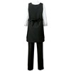 Albe T6880 Women's Work Clothes for Food and Service, Black