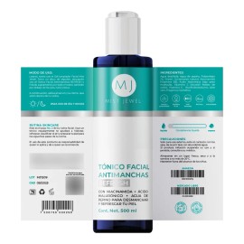 Tonico Facial Antimanchas Refresh Hidratación Skincare 500ml