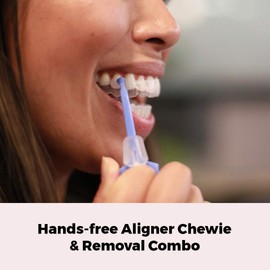 Combo de herramientas de extracción y masticables de alineadores PUL System para Invisalign y alineadores