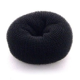 Beaute Galleria - Chignon Hair Donuts Ring Style Bun Maker (Small, Black)