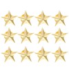 GALPADA Pack of 12 Star Pins Golden Pin Golden Star