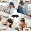 2 Gafas Para Dormir 3d, Transpirables Y Ajustables