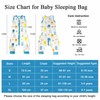 FLYISH DIRECT Baby Sleeping Bag with Feet, 100% Cotton Summer