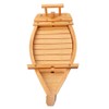 BIPEGE Wooden Sushi Boat Serving Tray, 24 Inch Sushi Plate