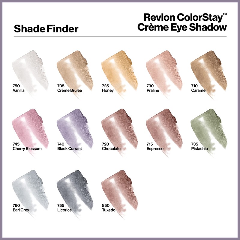 Revlon Crème Eyeshadow, ColorStay 24 Hour Eye Makeup, Highly Pigmented