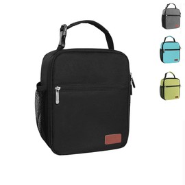 HABOPET Lunch Box for Men & Women Durable Lunch Bag for Adults Reusable Small Lunchbox Black