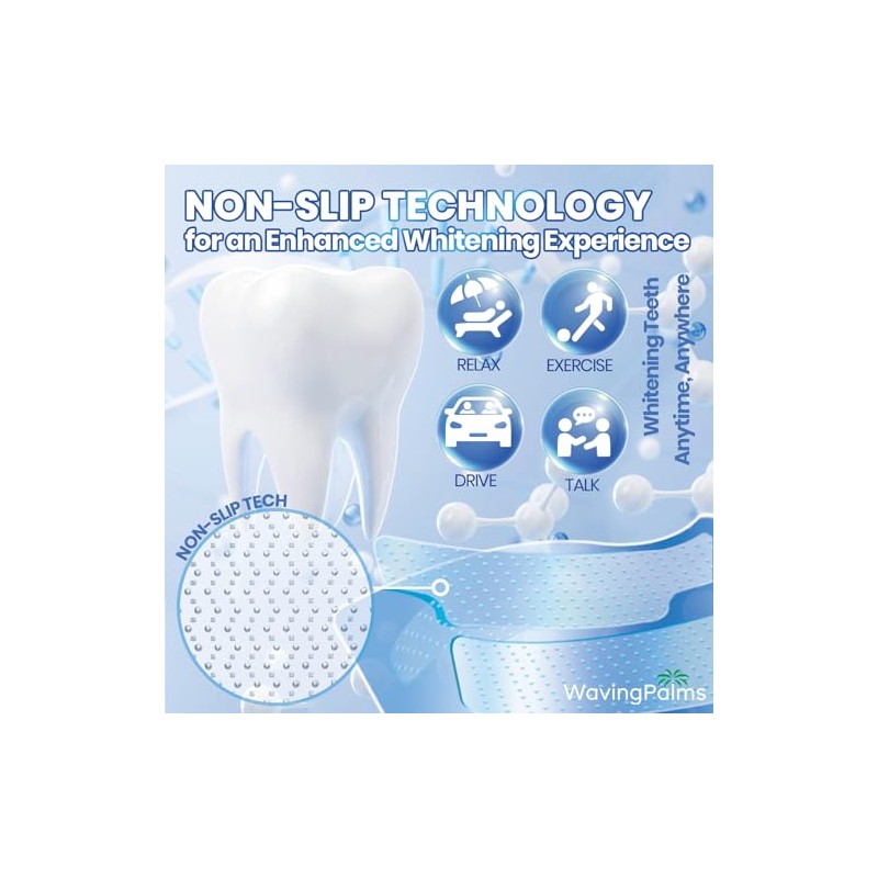 Professional Whitening Strips for Sensitive Teeth:Hydrogen Peroxide-Free Treatments - Effective
