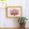 Olympus Thread Embroidery Kit '12-Month Flower Frame January Cattleya Marie