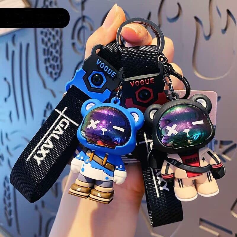 AIXUAN Tide Cool Inazuma Keychain Unique Bag Strap Female Detailed