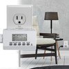 Clear Power Combo Pack: 1-Outlet Grounded EZ Digital Indoor Timer