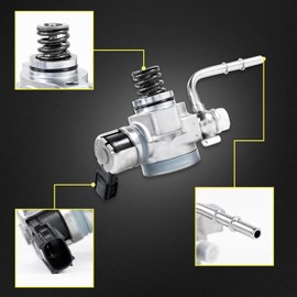 Tiny Force 16790-5J6-A01 High Pressure Fuel Pump Compatible With Acura RLX 14-17 MDX 16-17 TLX 15-17; Compatible with Honda Pilot 16-17 Ridgeline 2017 3.5L-V6 Replace 16790-5J6-305 16790-R9P-A01