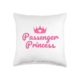 Princess passenger, Passenger princess Throw Pillow