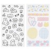 Peel and Stick Masking Stickers, Set of 2 [Loose Motif