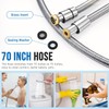 G-Promise All Metal Handheld Shower Set with 3-Function Showerwand, included
