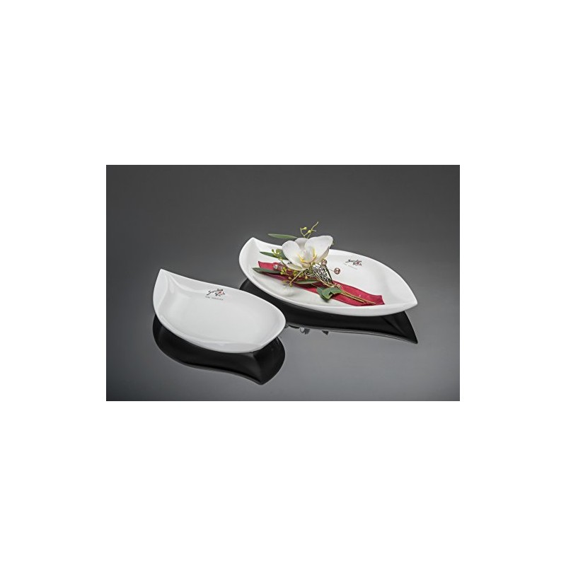 Sandra Rich Porzellanschale Leaf oval 27,0 x 16,0 cm
