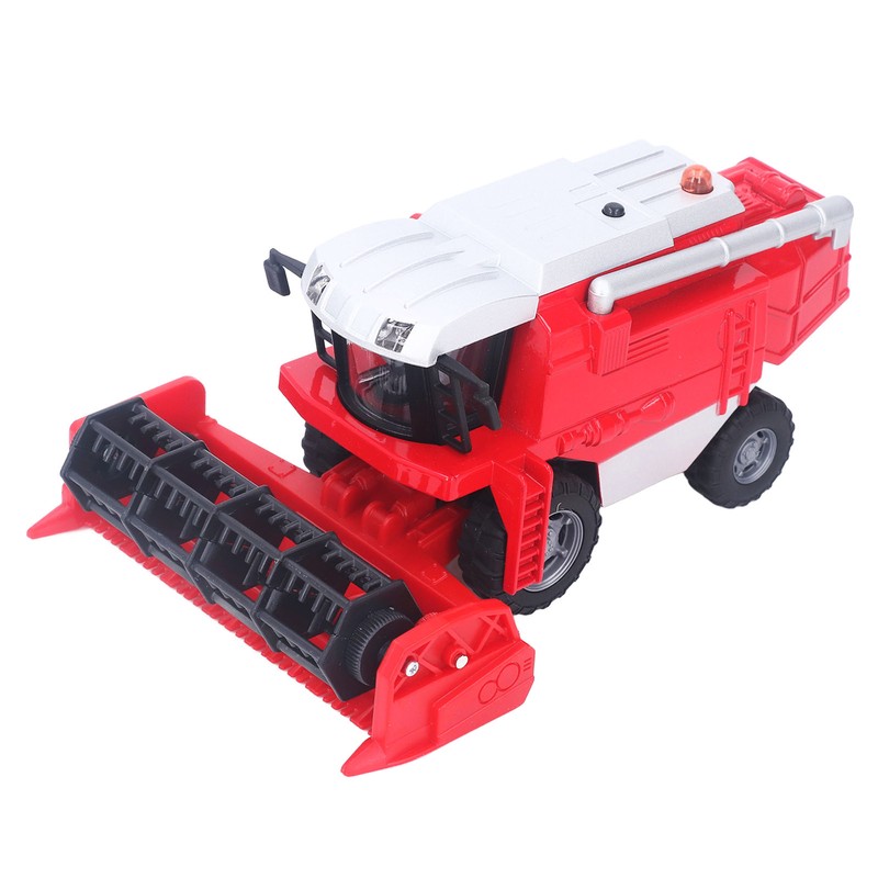 Combine Harvester Toy Realistic Sound Light Battery Powered Farm Vehicle