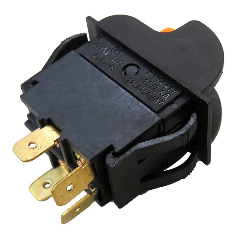 JRSHOME On-Off Toggle Switch Works for Harbor Freight/Grizzly/Northern Tool/Powermatic/Ryobi BD46023